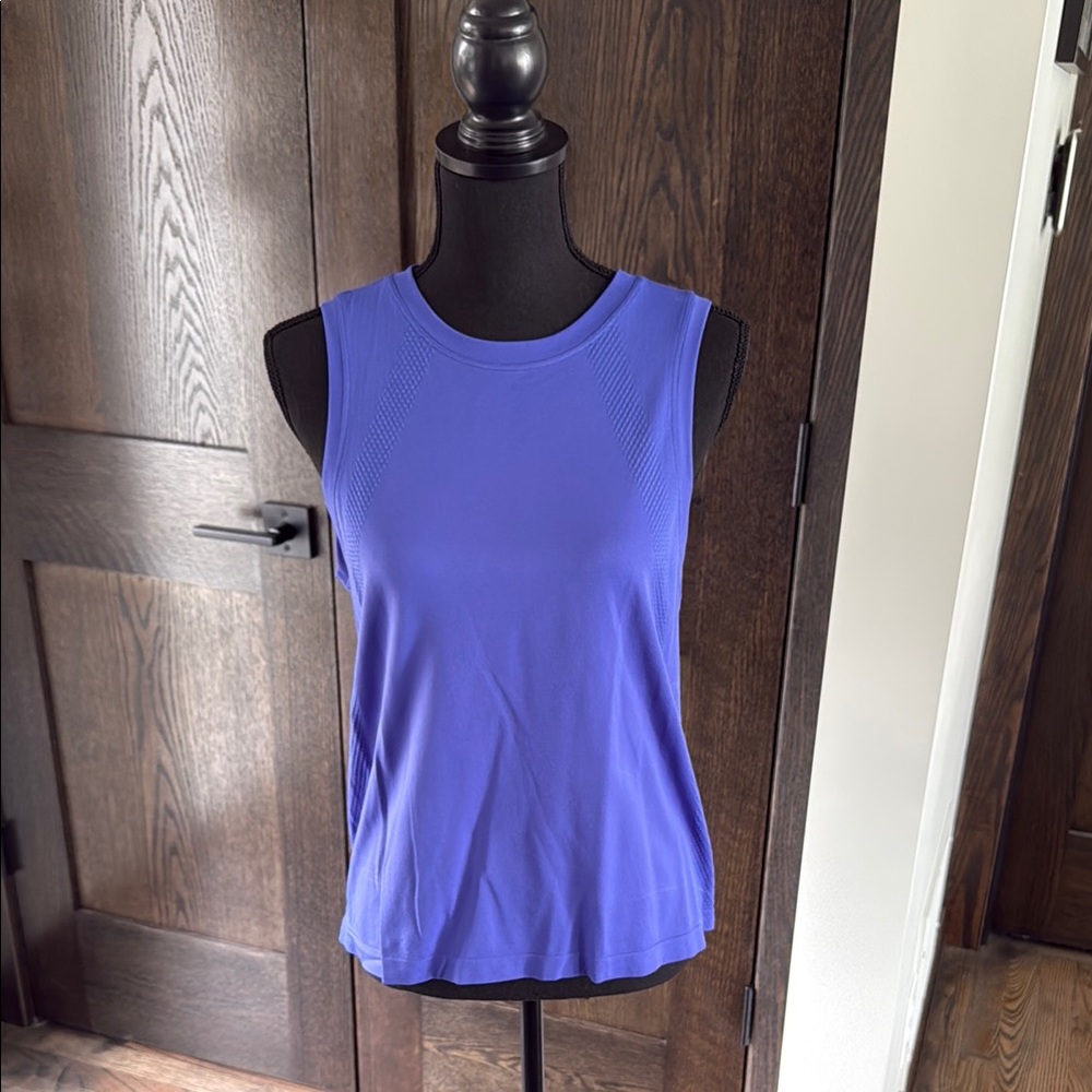 Spyder Blue Fitted Tank Top